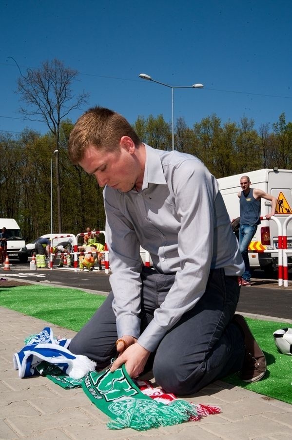 Łukasz Trusewicz i jego piłkarskie prowokacje. 