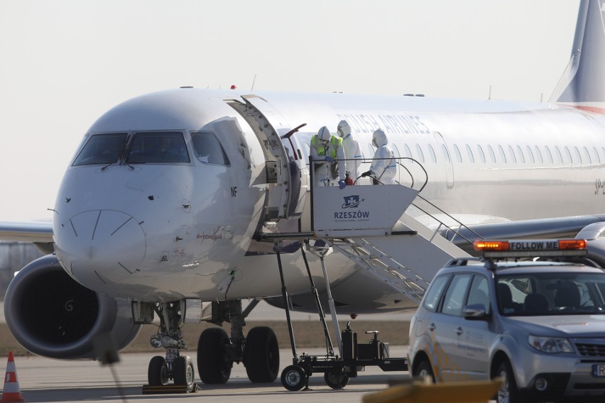 Lotniska tracą miliony przez koronawirusa. Także port w Jasionce odnotowuje straty