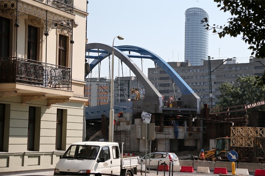 Niemcy chcą od nas stary wiadukt z Grabiszyńskiej. Nowy pojawi się w ciągu tygodnia (ZDJĘCIA)