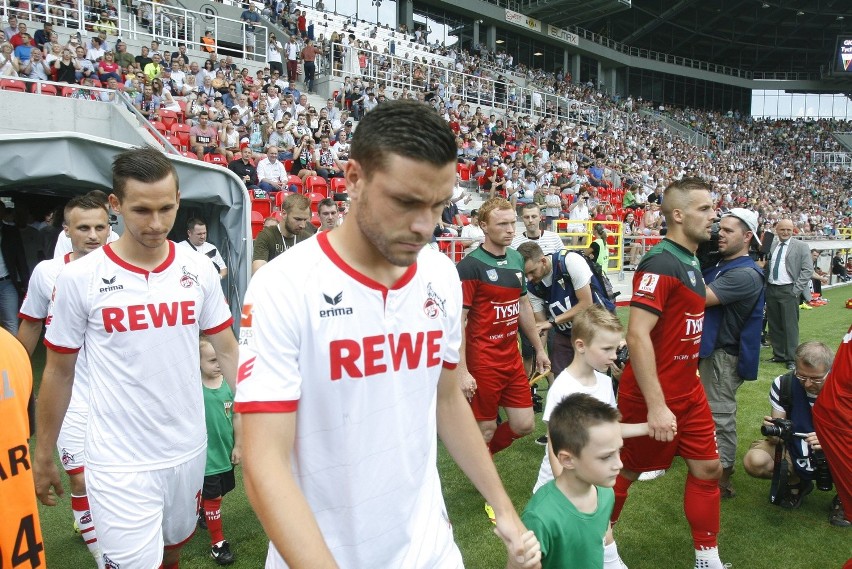 Mecz GKS Tychy - FC Koeln na otwarcie stadionu w Tychach