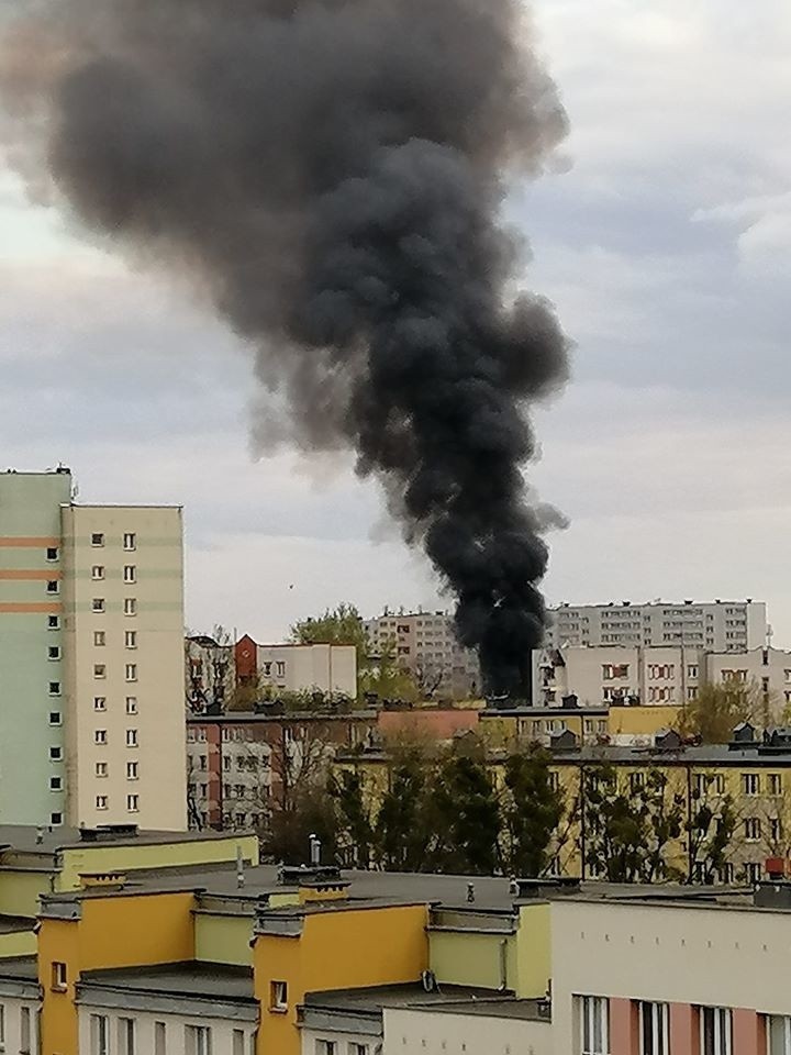 Białystok. Pożar drewnianego domu przy ul. Mohylowskiej. Siedem zastępów straży pożarnej uczestniczyło w akcji gaśniczej [ZDJĘCIA]