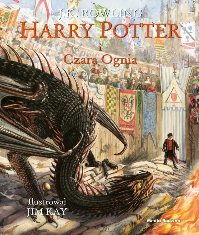 Do księgarń trafiła właśnie wyczekiwana, ilustrowana wersja książki "Harry Potter i Czara Ognia". Z tej książki sączy się prawdziwa magia!