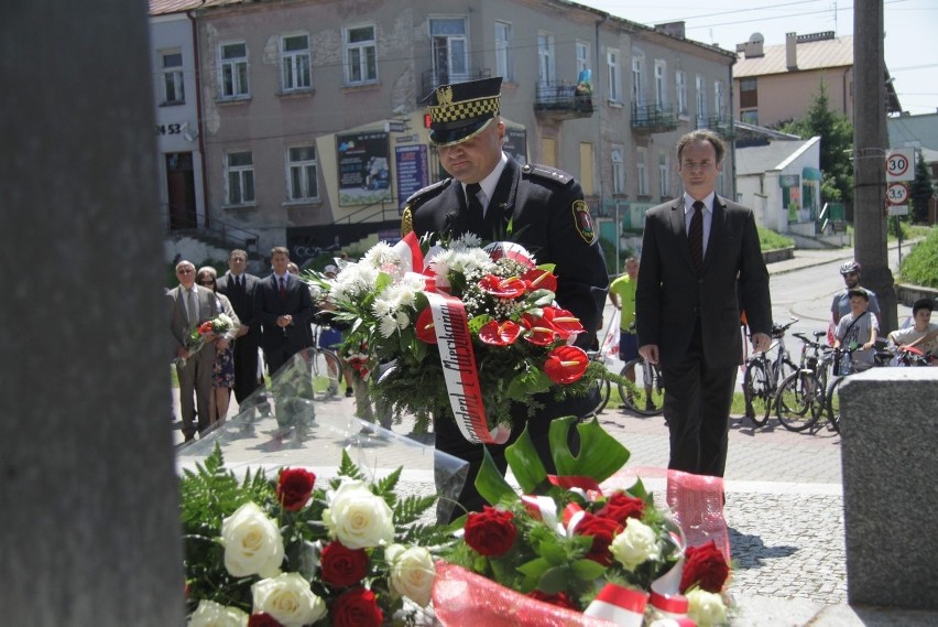 Rowerzyści na obchodach 33. rocznicy Lubelskiego Lipca