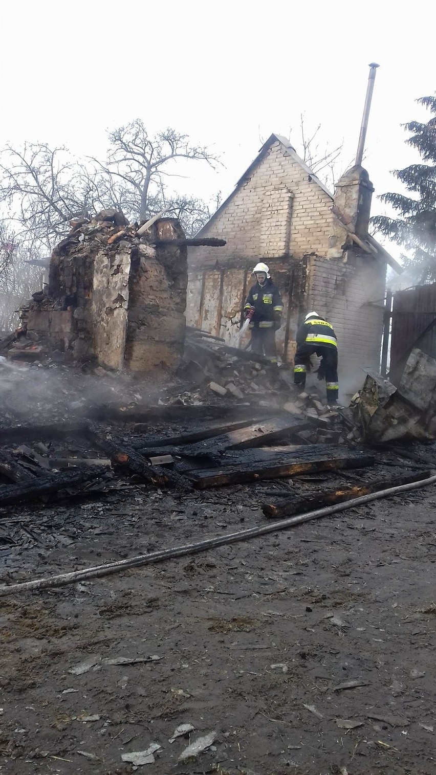 Pożar w Stryczowicach. Ogień strawił dom i prawie całe gospodarstwo Jego właściciele potrzebują pomocy