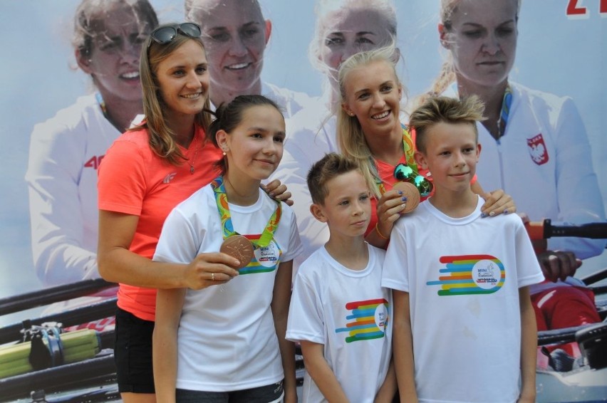 Joanna Leszczyńska i Agnieszka Kobus, "brązowe"wioślarki z Rio, gościły w Skarżysku
