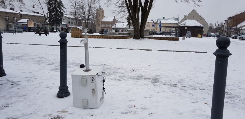 Powietrze było badane na siewierskim rynku