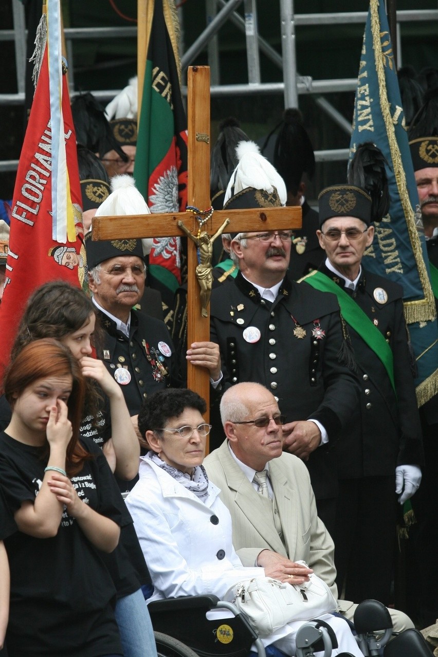 Pielgrzymka mężczyzn do Piekar Śląskich 2014 w obiektywie DZ