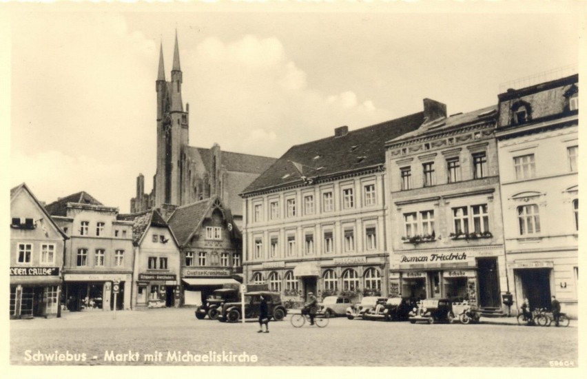 Rynek i kościół św. Michała w okresie II wojny