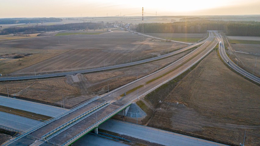 Budowa S61 na odcinku Szczuczyn-Ełk Południe.