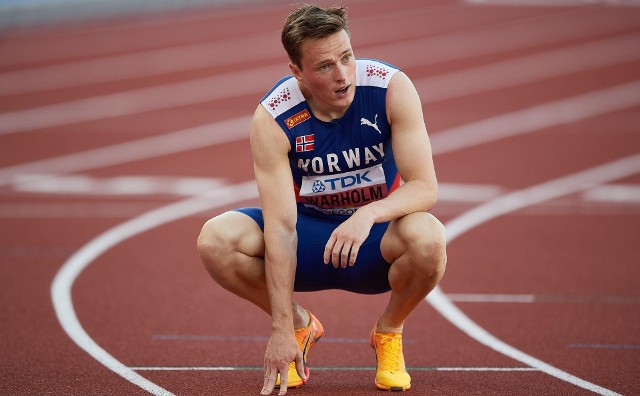 Mistrz olimpijski i rekordzista świata w biegu na 400 metrów Norweg Karsten Warholm
