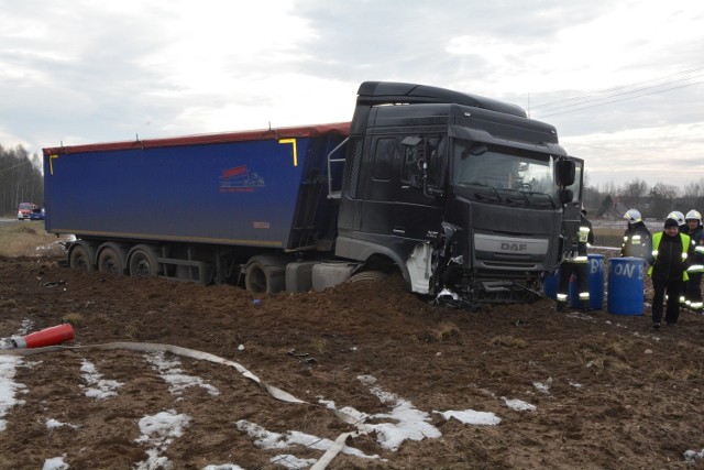 Śmiertelny wypadek w Szymbarku (19.02.2015)