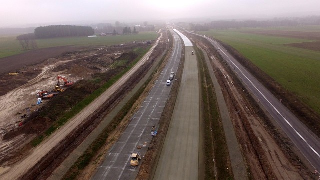 Budowa S 61 na 18 km odcinku Stawiski- Szczuczyn. Ma być gotowe w II połowie 2021 roku
