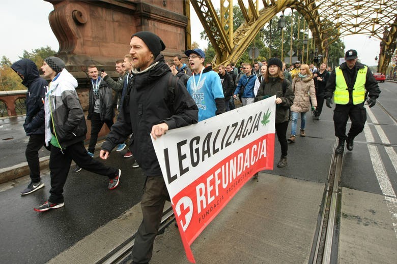 Marsz zwolenników wyzwolenia marihuany