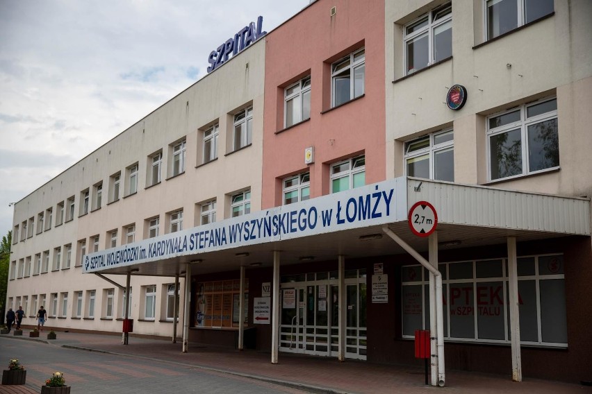 Szpital wojewódzki w Łomży.