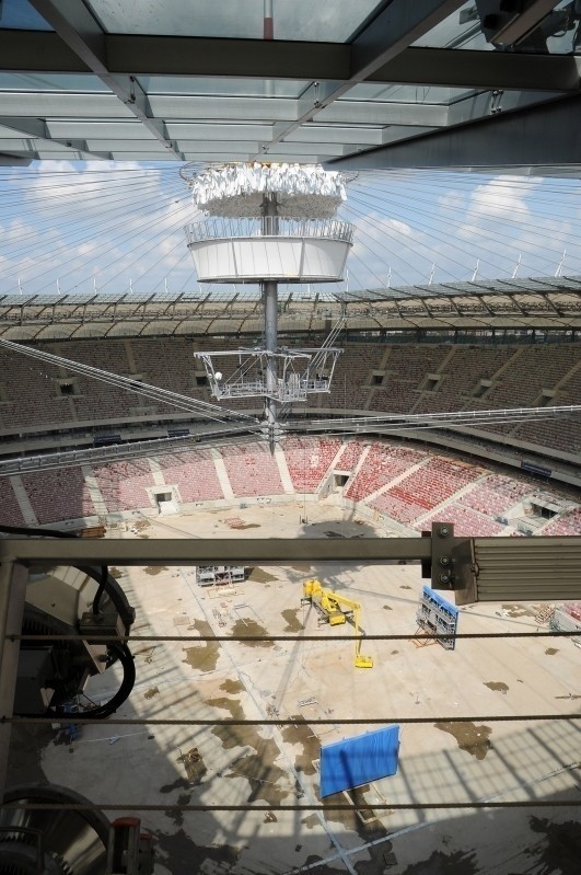 Najnowsze zdjęcia z budowy Stadionu Narodowego