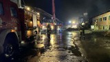 Nocny pożar chlewni w Łódzkiem. Ogień zabił ponad dwa tysiące sztuk trzody chlewnej