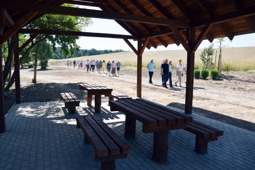 Otwarcie szlaku nad jeziorem Lednik w Miastku