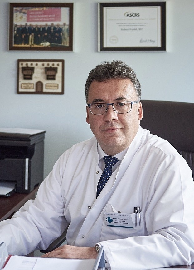 Prof. Robert Rejdak, szef kliniki okulistyki SPSK1 w...