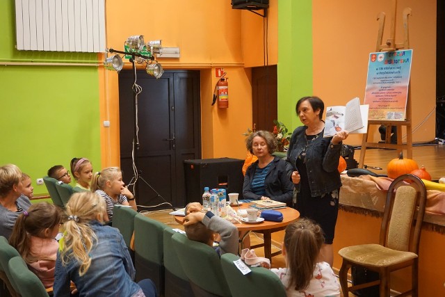 Renata Piątkowska opowiedziała młodym czytelnikom o nowych książkach i swojej twórczości.
