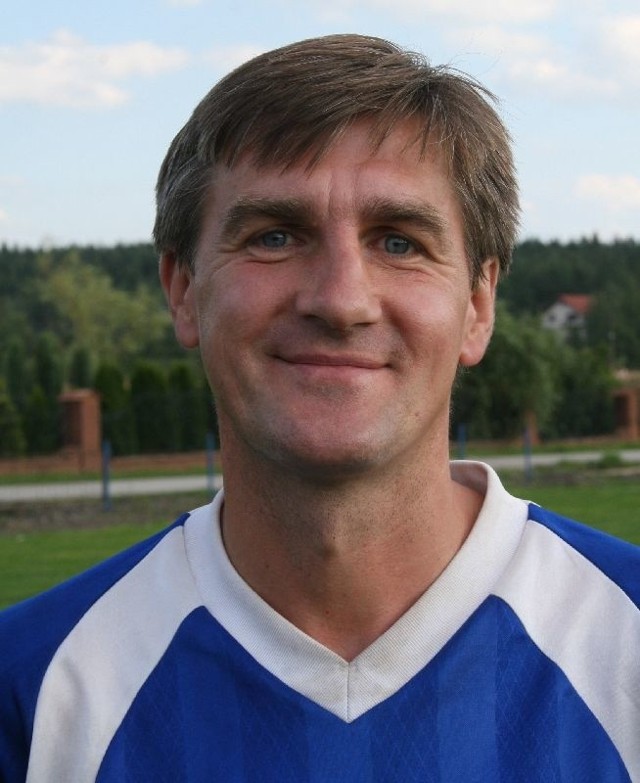Jednym z czołowych graczy zespołu świętokrzyskich oldbojów jest Krzysztof Dziubel.