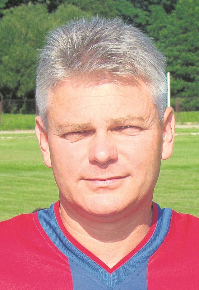 Trener Dariusz Siekliński.