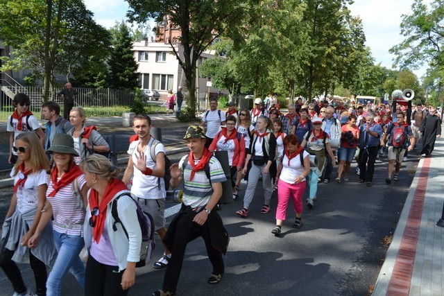 Rybnicka Pielgrzymka na Jasną Górę Wyruszyła