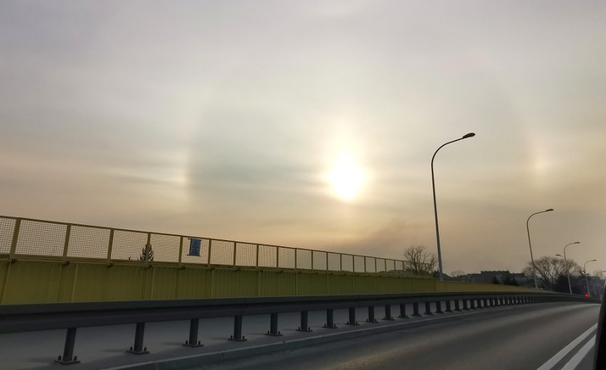 Efekt halo widziany w Tarnobrzegu