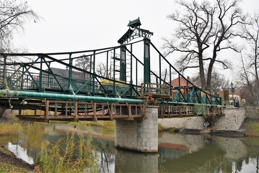 Most Groszowy w Opolu znów jest zielony