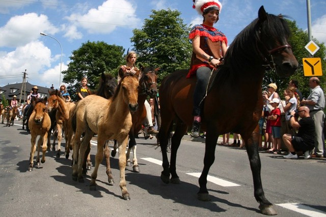 Targi Końskie w Lutowiskach cieszą się sporym zainteresowaniem.