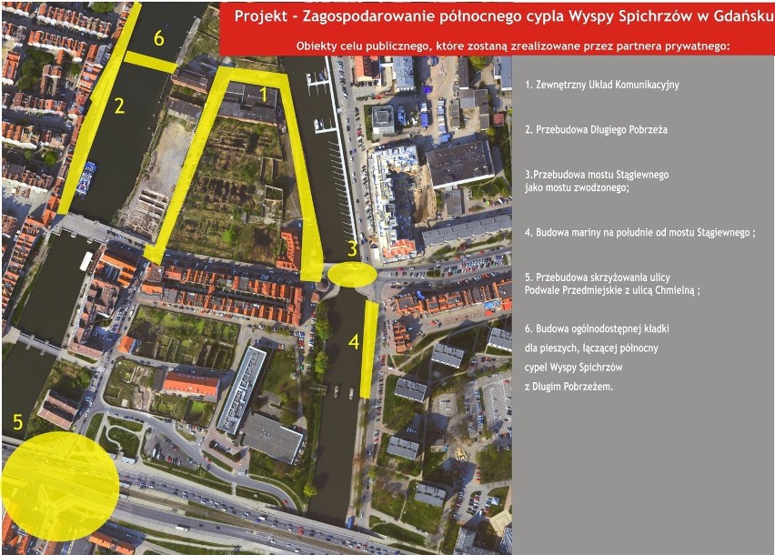 Zagospodarowanie Wyspy Spichrzów w Gdańsku. Wyniki konkursu [WIZUALIZACJE]