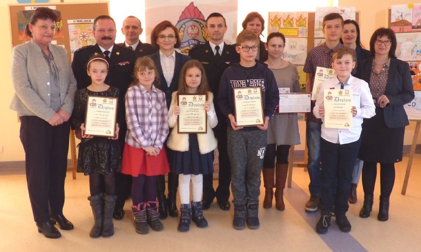 Piotrek Róg wygrał buski konkurs "Czad i ogień. Obudź czujność"