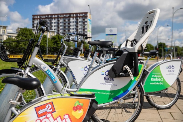System rowerów miejskich funkcjonuje w Białymstoku od 2014 roku