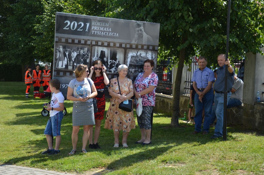 Prezydent Andrzej Duda wraz z małżonką odwiedzili powiat...
