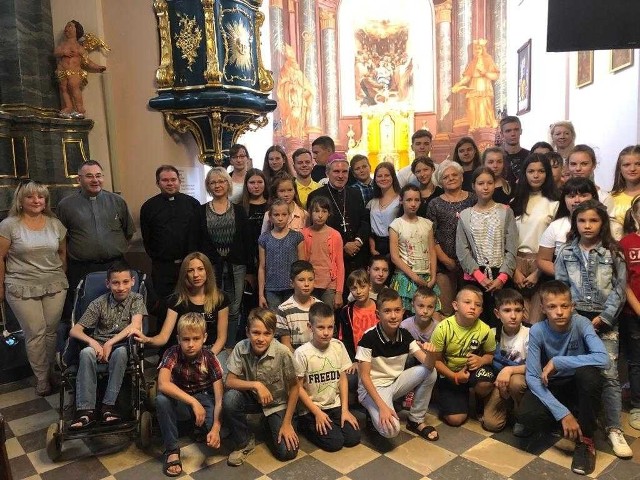 Licząca 50 osób grupa kolonistów z Zaporoża na Ukrainie przyjechała do Polski na zaproszenie Caritas Diecezji Sandomierskiej.