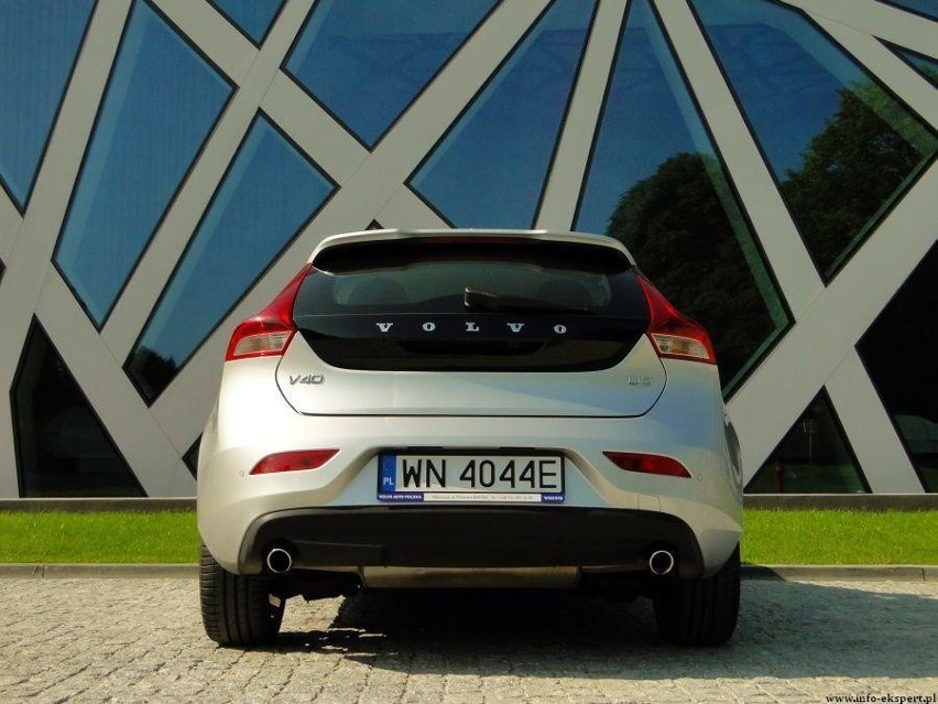 Volvo V40 2.0 D3 Fot: Dariusz Wołoszka -  Info-Ekspert