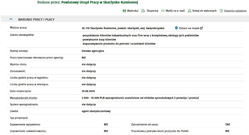 Zobacz oferty pracy z najwyższymi zarobkami w powiecie skarżyskim [TOP 10]