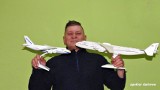 Darłowski kolekcjoner pochwalił się modelem słynnego samolotu An-225 Mrija [zdjęcia]