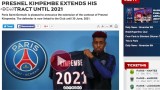 Liga francuska. Kolosalna podwyżka młodego obrońcy PSG - 2500 procent