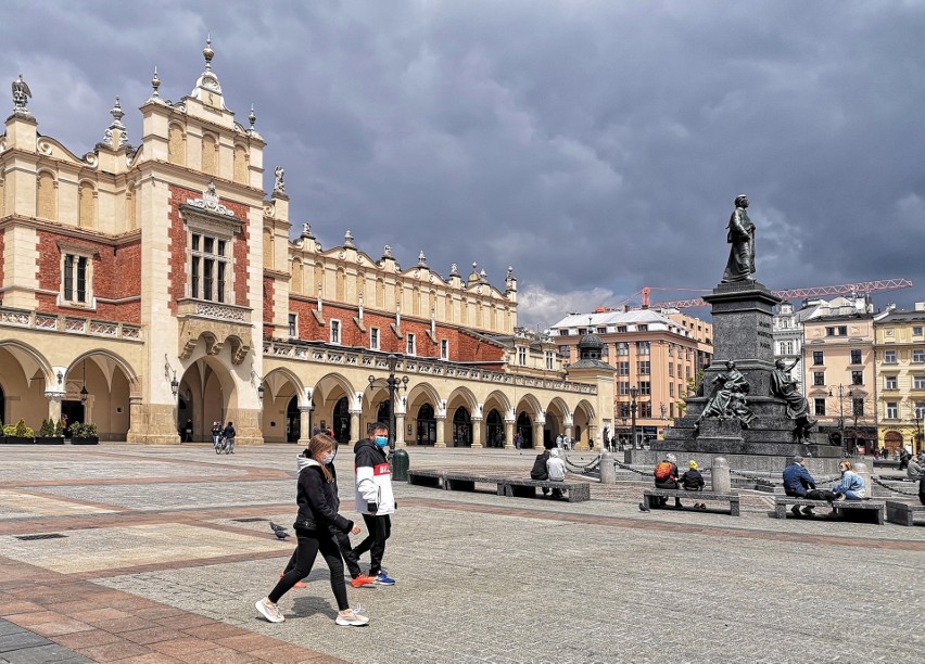 W sobotę (8 maja) część mieszkańców Krakowa postanowiła...