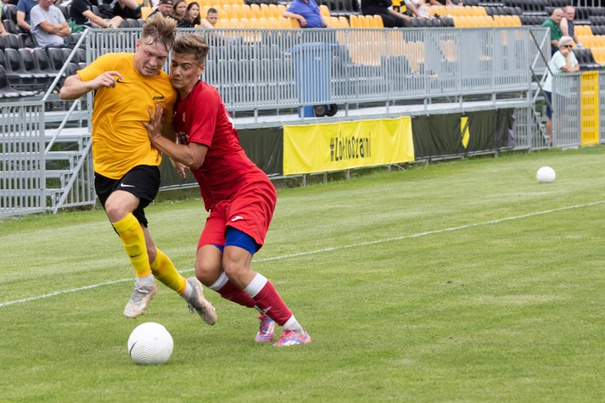 31.07.2021, Kraków: sparing Wieczysta - Stal Brzeg