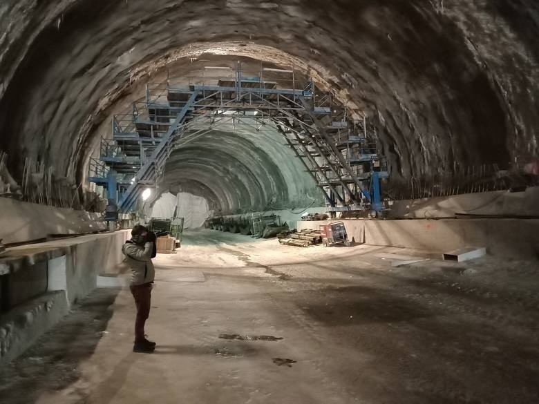 Budowany od 4 lat tunel ekspresowej zakopianki (pod masywem...