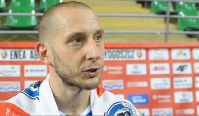 Michał Nowakowski, koszykarz Anwilu Włocławek.
