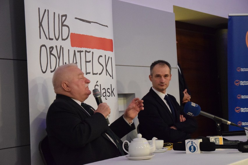 Lech Wałęsa w Klubie Obywatelskim