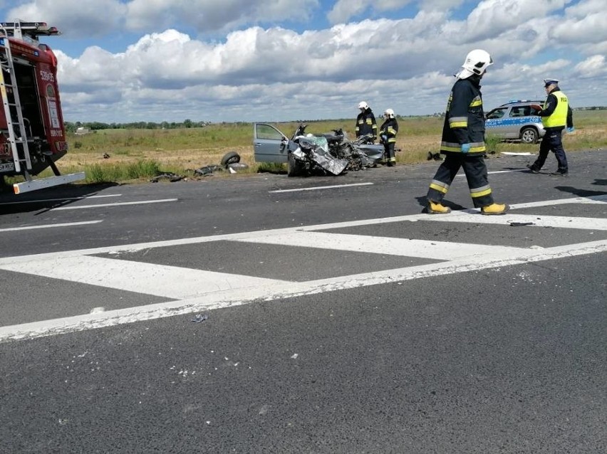 Groźny wypadek w Grucznie - 6.06.2020.