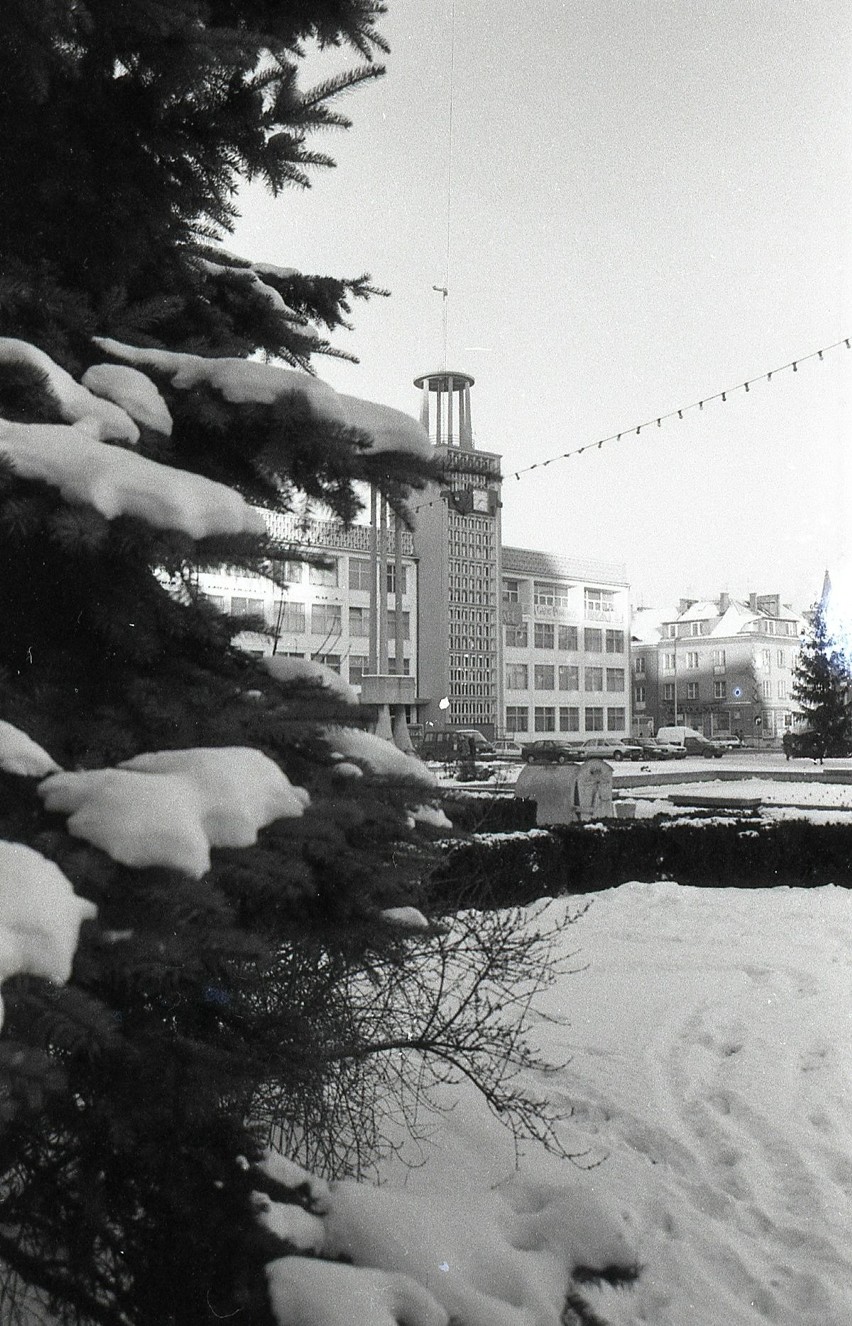 Centrum Koszalina w latach 80-90-tych XX wieku