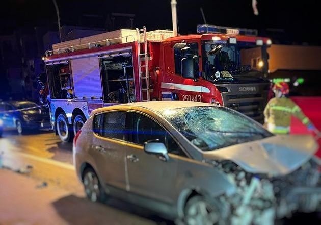 Dramatyczny wypadek taksówkarza w Częstochowie. Pijany kierowca śmiertelnie potrącił taksówkarza. Sprawca miał 3 promile