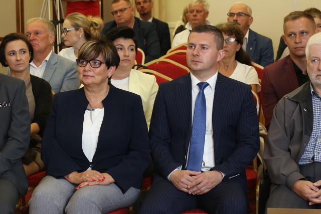 Od lewej: Danuta Papaj i Marcin Piętak.