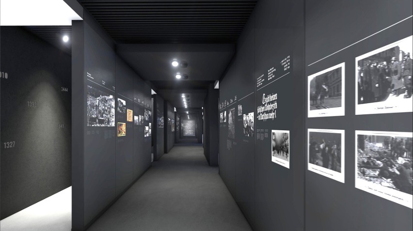 Wizualizacja nowej stałej wystawy w Muzeum Auschwitz...