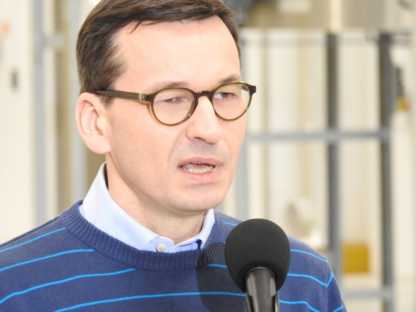 Premier Mateusz Morawiecki z wizytą w Podlaskiem. Odwiedził...