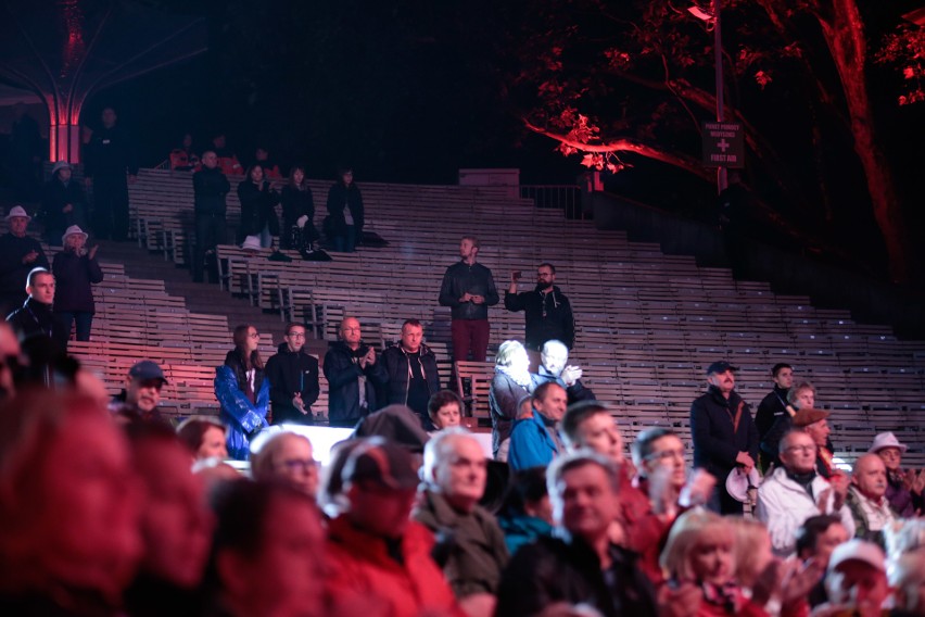 Festiwal Opole 2017. Jan Pietrzak w amfiteatrze w Opolu....